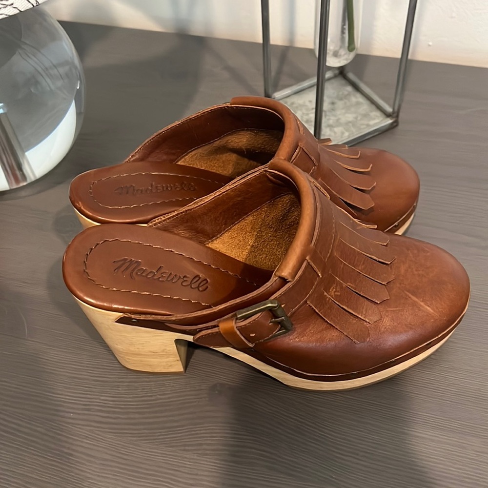 Madewell Leather Clogs